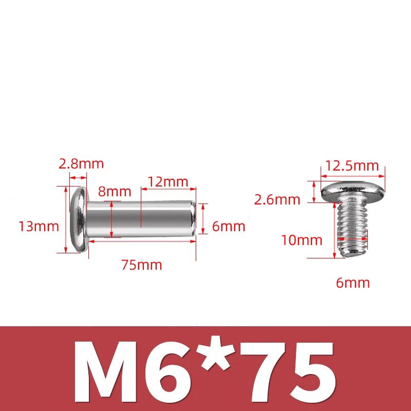 Socket Cap Head Screws 304 Stainless Steel — M2 M3 M4 M5 M6 M8 Hex Allen Bolt