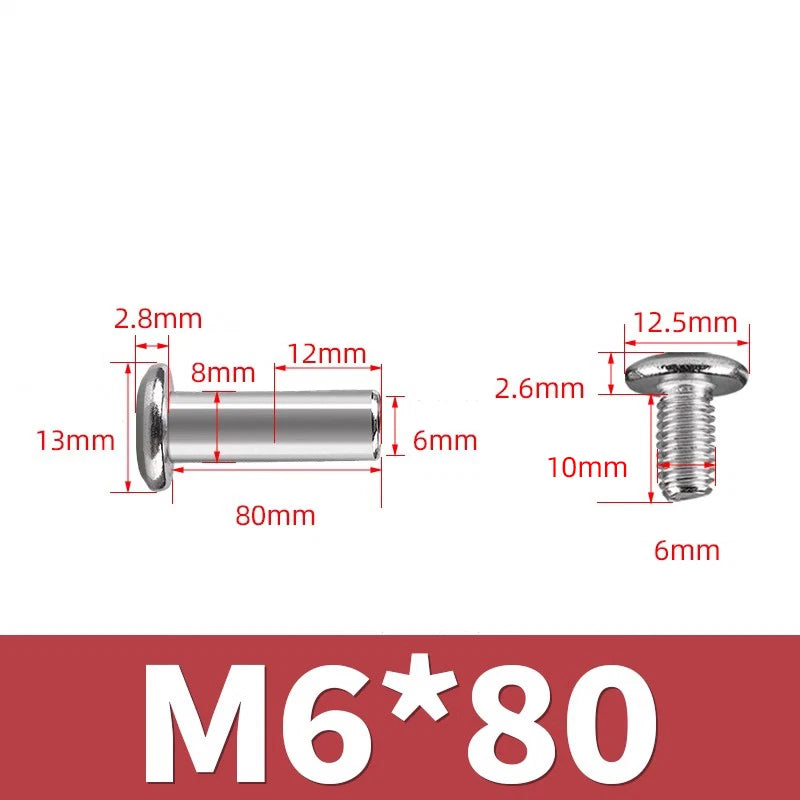 Socket Cap Head Screws 304 Stainless Steel — M2 M3 M4 M5 M6 M8 Hex Allen Bolt