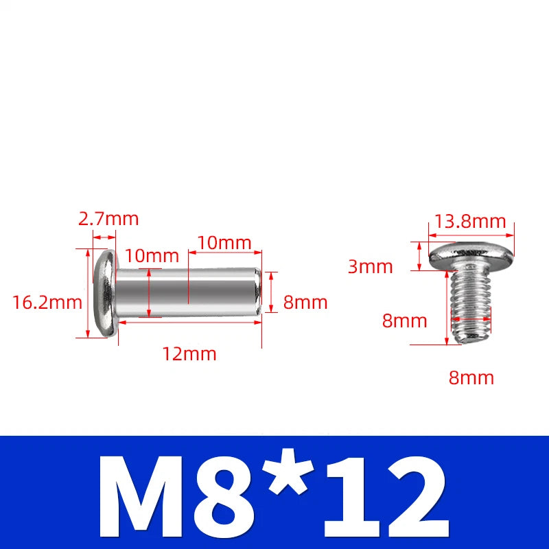 Socket Cap Head Screws 304 Stainless Steel — M2 M3 M4 M5 M6 M8 Hex Allen Bolt
