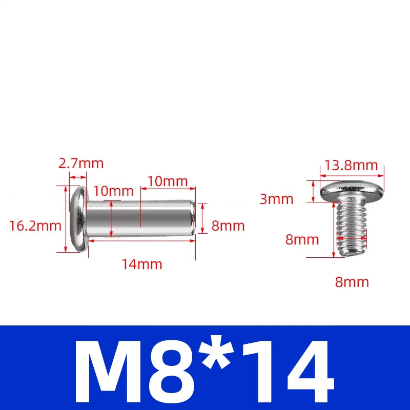 Socket Cap Head Screws 304 Stainless Steel — M2 M3 M4 M5 M6 M8 Hex Allen Bolt