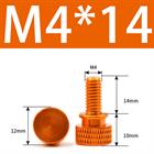 M3 M4 Anodized Aluminum Thumb Screws — Knurled Head Hand Bolts for PC Case, Fishing Rigs & DIY Projects