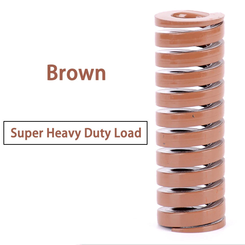 8x4mm/10x5mm Multicolor Spiral Stamping Compression Mould Spring Length 15-150mm