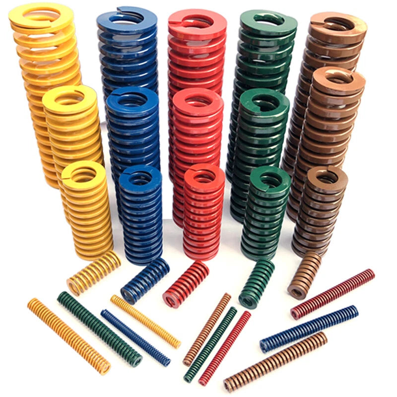 Mould Springs Compression Spring Light/Medium/Heavy Loading Length 25mm~175mm