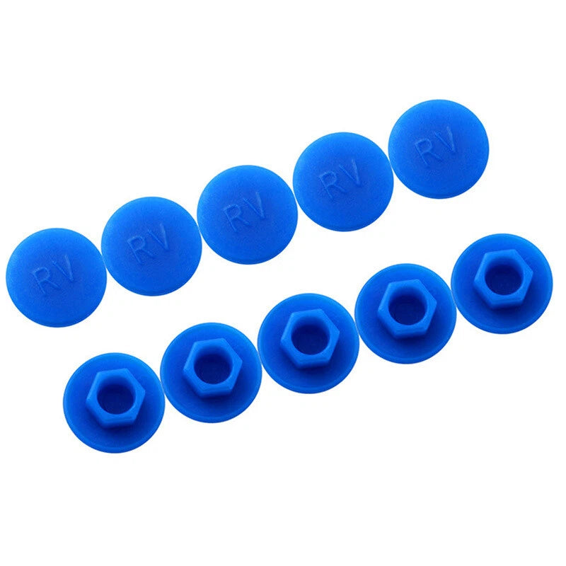 M5 M6 Hexagon Head Screw Caps – 10 Pcs Dust-Proof Covers for Bicycle Stem Bolts
