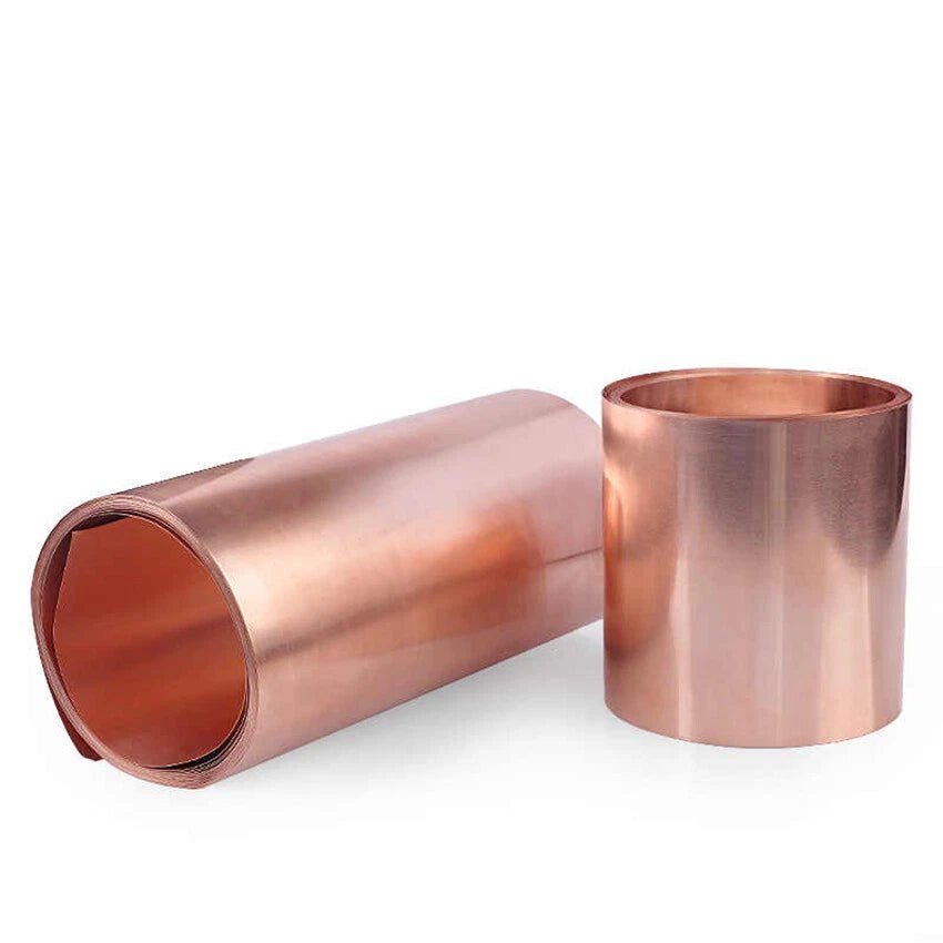 Pure Copper Sheet Roll Thick 0.05mm-1mm, Width 100-400mm Copper Foil Plate Strip - HomeDIYer