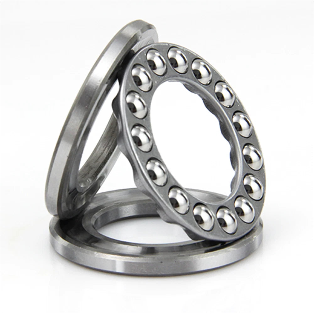 Bore 10mm to 110mm Plane Thrust Ball Bearings Grooved Bearings No.51100 to 51322