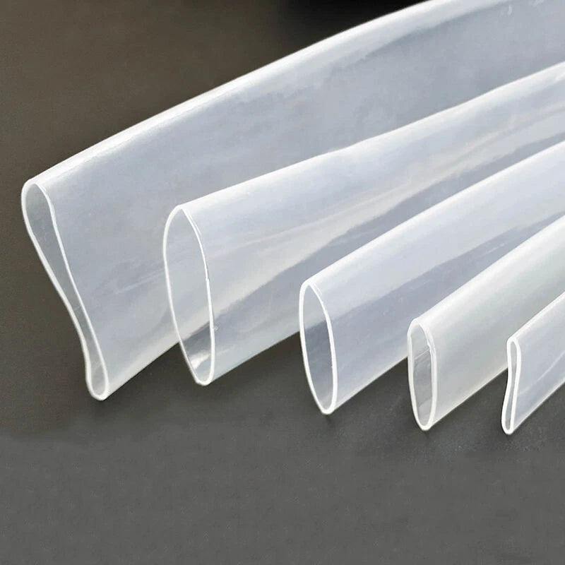 Clear Dual-Wall Heat Shrink Tubing 4:1 Ratio with Adhesive Glue | 4mm–40mm