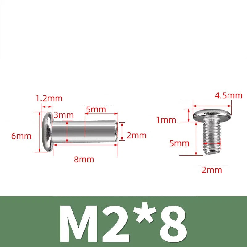 Socket Cap Head Screws 304 Stainless Steel — M2 M3 M4 M5 M6 M8 Hex Allen Bolt