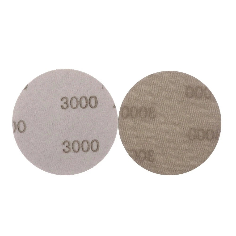 3 Inch 75mm FV Soft Sandpaper Wet And Dry Sanding Discs Polishing 600-5000 Grit