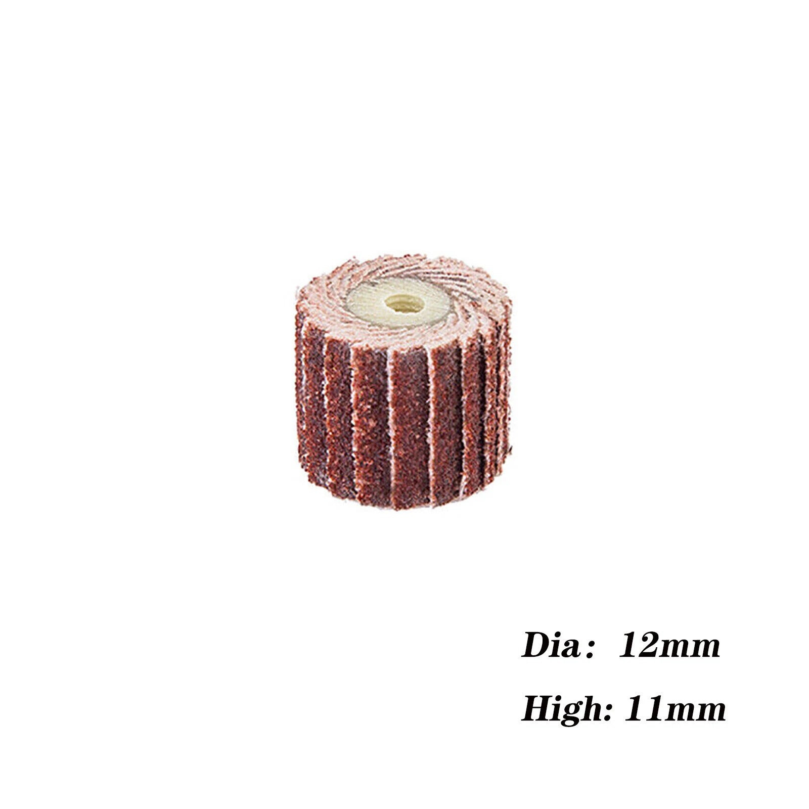 Abrasive Flap Wheel for Rotary Tools | 10–20mm | 80–600 Grit | Dremel Die Grinder Sanding
