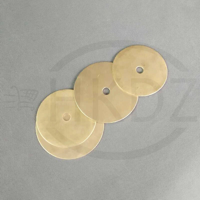 Brass Discs Blanks Metal Round Gasket Sheets Diameter 20mm-150mm Thickess 2mm