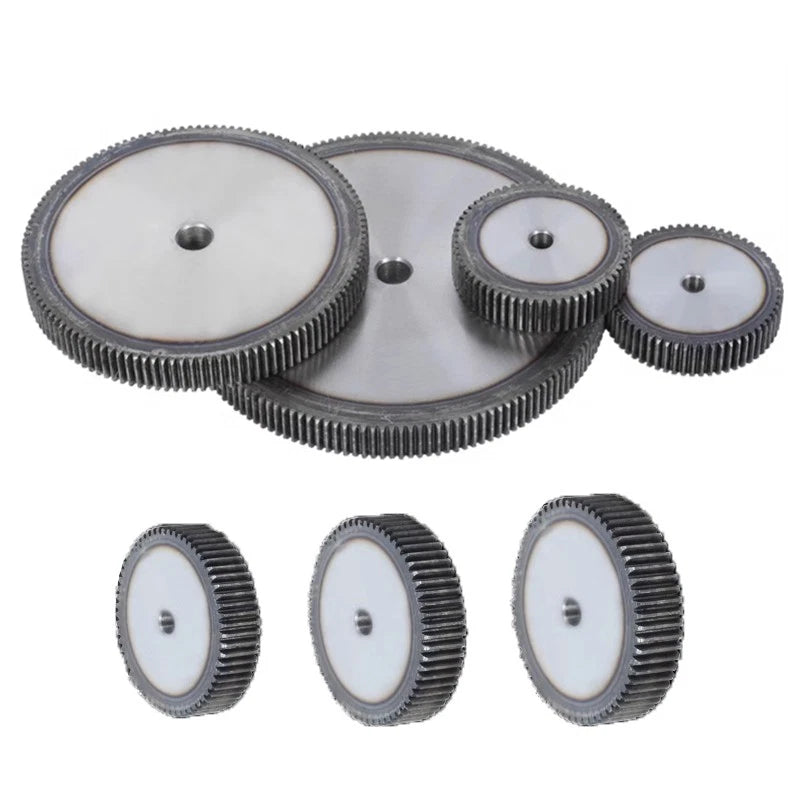 2Mod 2.5Mod 3Mod 4Mod 5Mod Flat Plain Straight Spur Gear 10-62 Teeth Pilot Bore