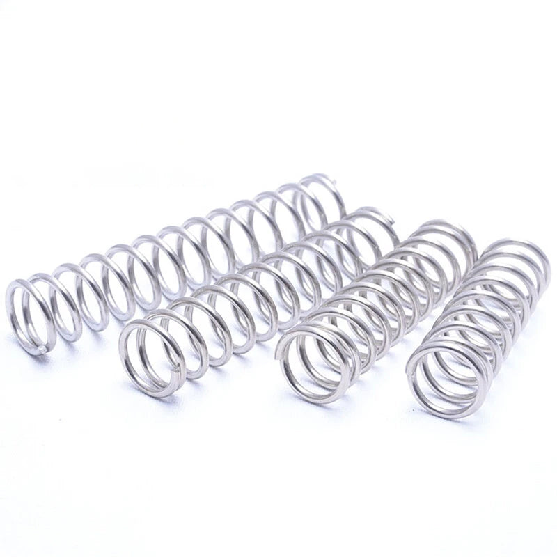 72A Galvanized Steel Springs 0.6mm Wire, OD 5 - 11mm Compression Spring 60-100mm