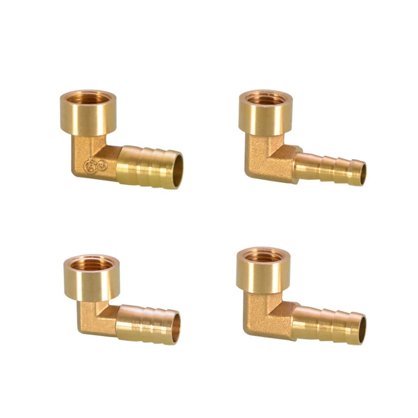 BSP Thread Fittings x Barb Hose Tail End Connector Splitter For Air Fuel Water