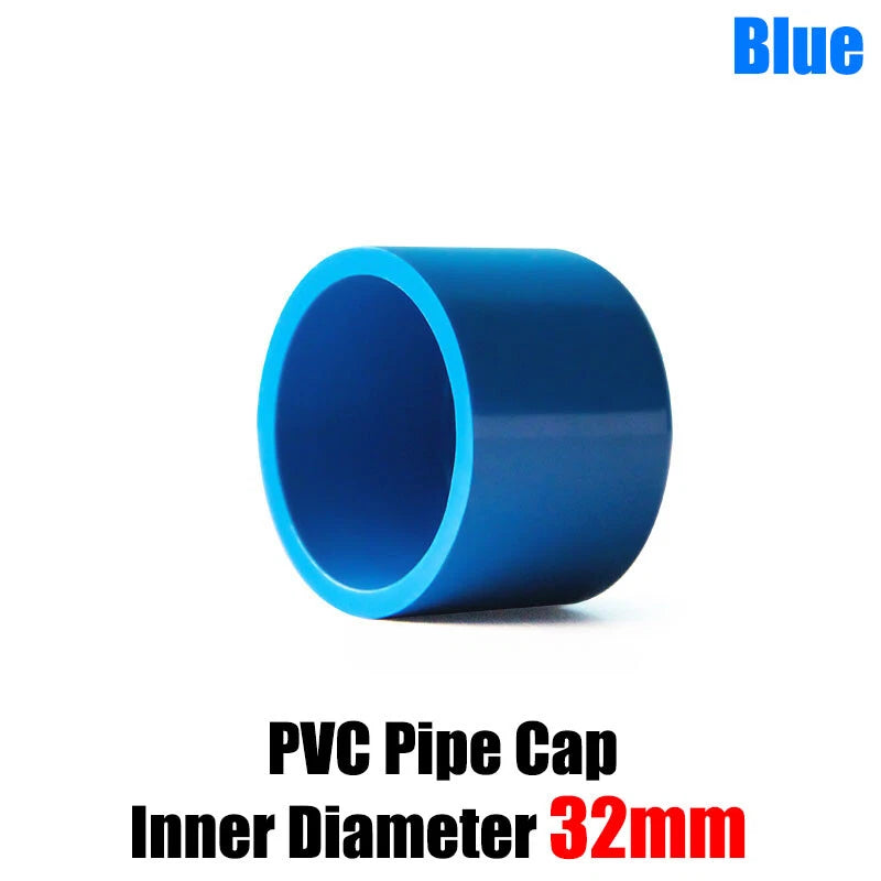 PVC Cap End Caps Plug Blanking ø20mm~160mm Blue Adhesive Drain Pipe Fittings