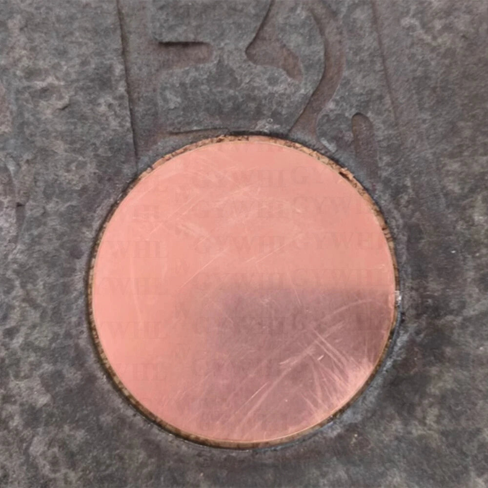 T2 Solid Pure Round Copper Sheet Flat Round Copper Disc Blank Round Metal Sheet