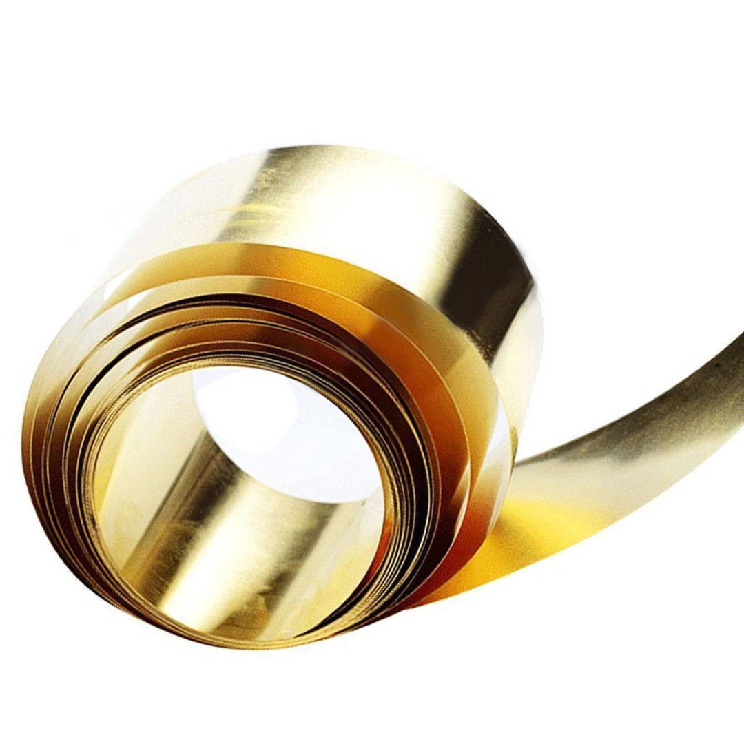 0.1-1mm x 200mm x 500mm,H62 Brass Metal Sheet Strip Yellow Copper Foil Plate