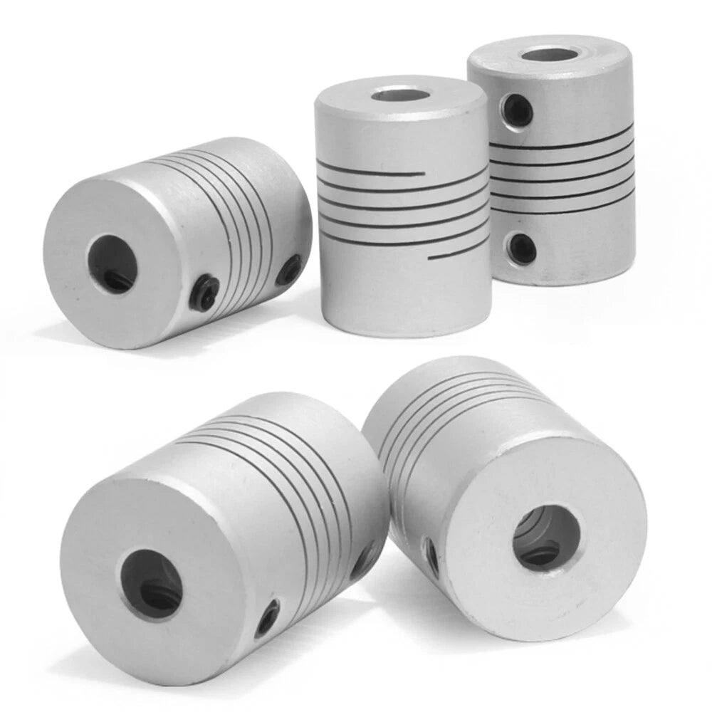 Flexible Shaft Coupling Rigid for CNC Motor Coupler 3D Printer 2/3/4/5/6/8/12mm