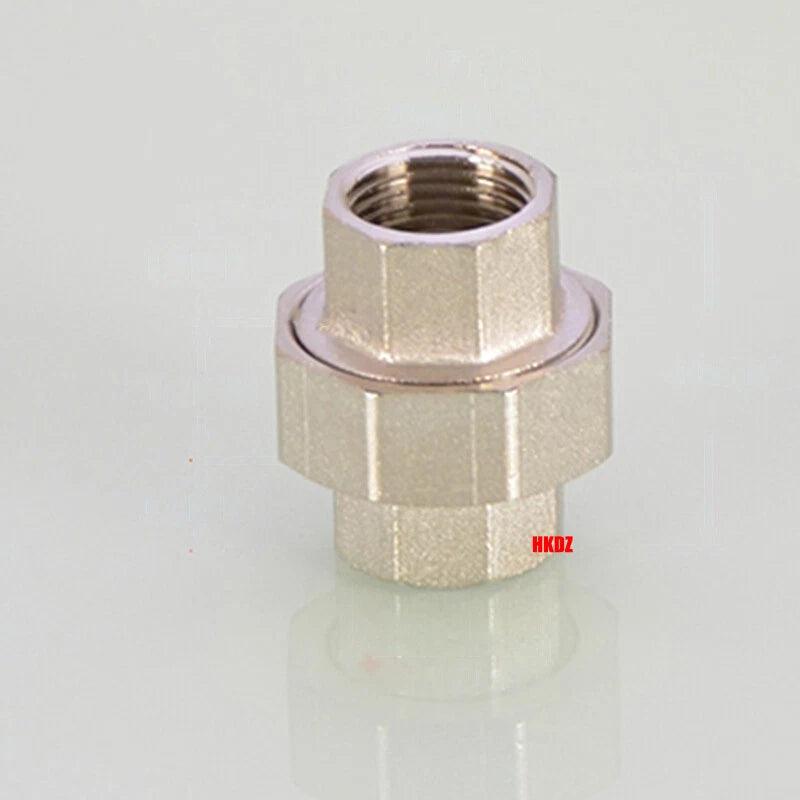 BSP Brass Pipe Fittings — Male Female Threaded Reducing Adapter | Copper & Nickel-Plated