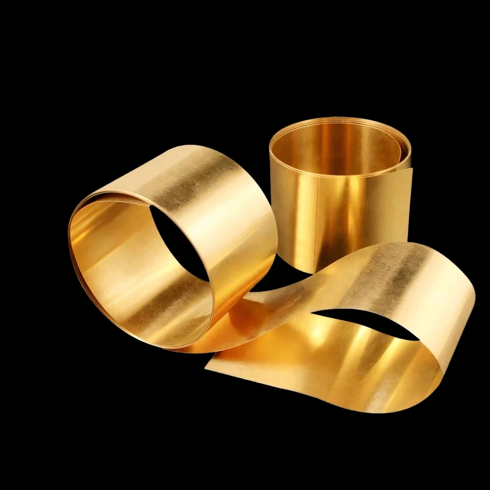 Thin Brass Sheet Roll Metal Foil Shim Plate Thick 0.01mm-0.15mm Model Making
