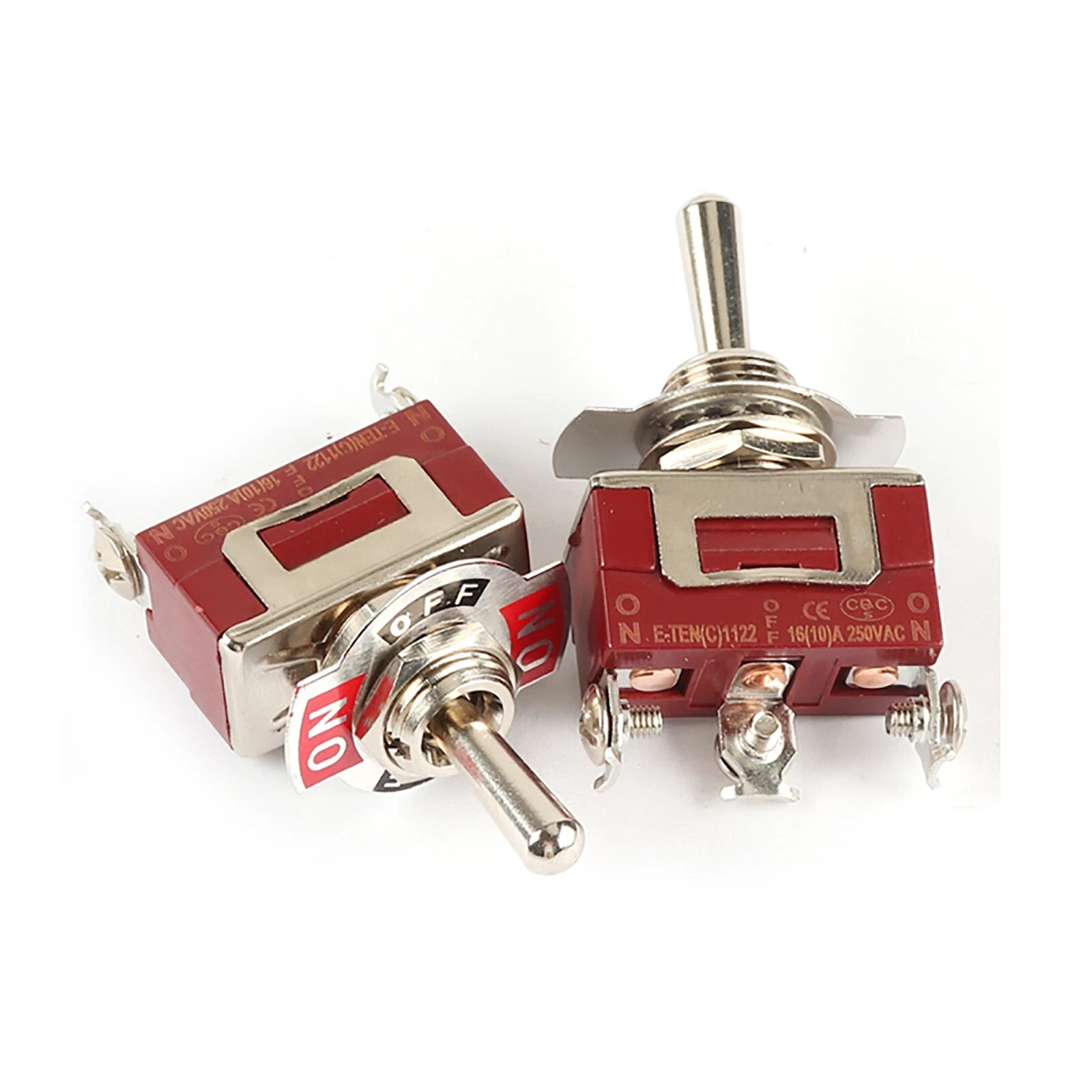 Heavy Duty Toggle Switch — 2 to 12 Position SPST/DPDT, 15A–25A, ON-OFF & ON-OFF-ON
