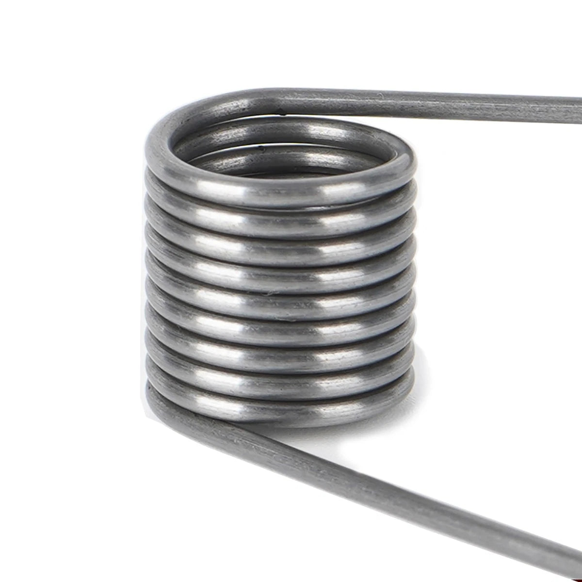 304Stainless Steel Small Torsion Spring 0.8mm Torsional Spring Gear Lever Spring