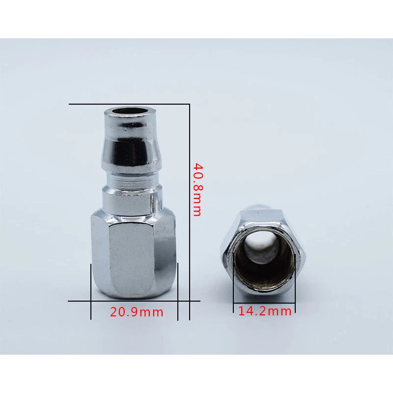 Air Line Hose Coupler Quick Release Female Male Fitting Connector Set Compressor