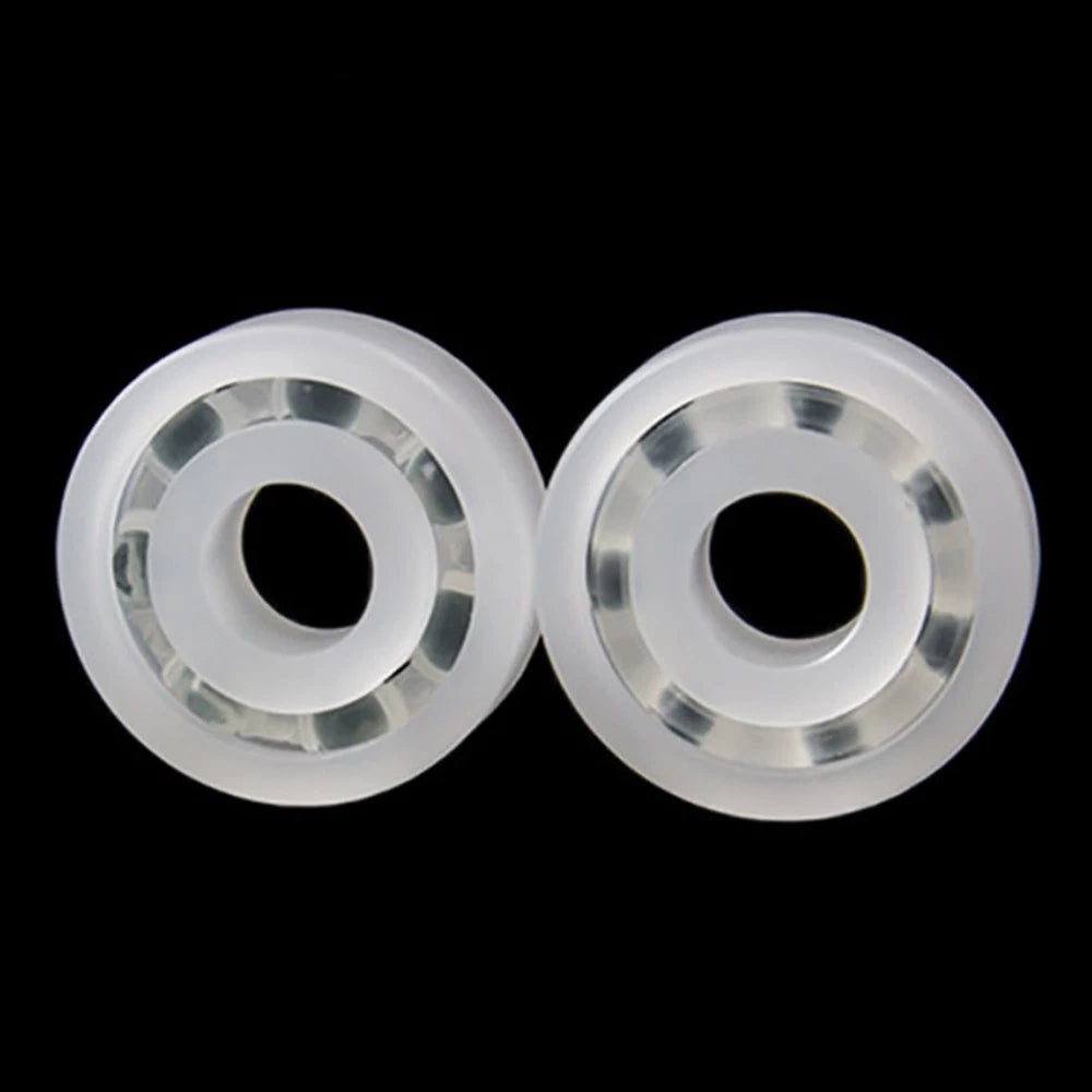Plastic Bearing PP 608 6000 6001 6004 6206 Glass Balls ID 6mm~30mm Ball Bearings