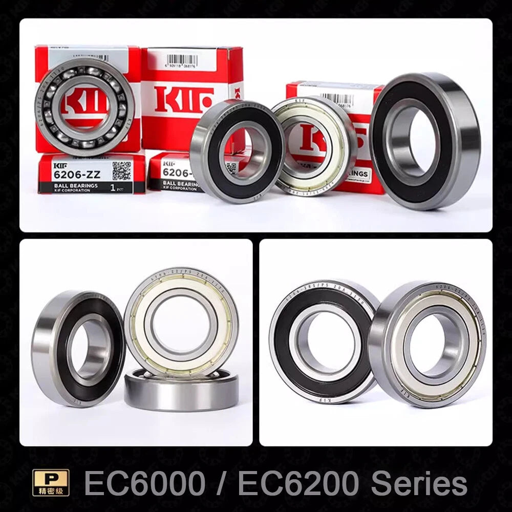 Non-Slip Ball Bearings EC6000/EC6200 Series High Speed Bearings 6000 6201~6206ZZ