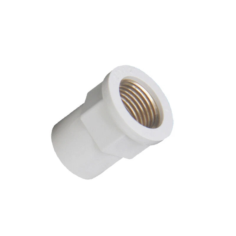 White PVC 20mm ID Pressure Pipe Fittings Metric Solvent Weld Various Parts