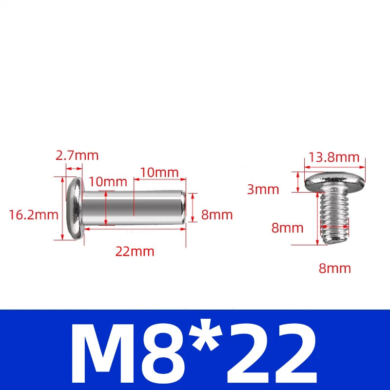 Socket Cap Head Screws 304 Stainless Steel — M2 M3 M4 M5 M6 M8 Hex Allen Bolt