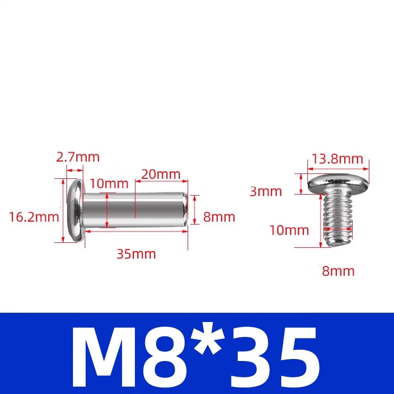 Socket Cap Head Screws 304 Stainless Steel — M2 M3 M4 M5 M6 M8 Hex Allen Bolt