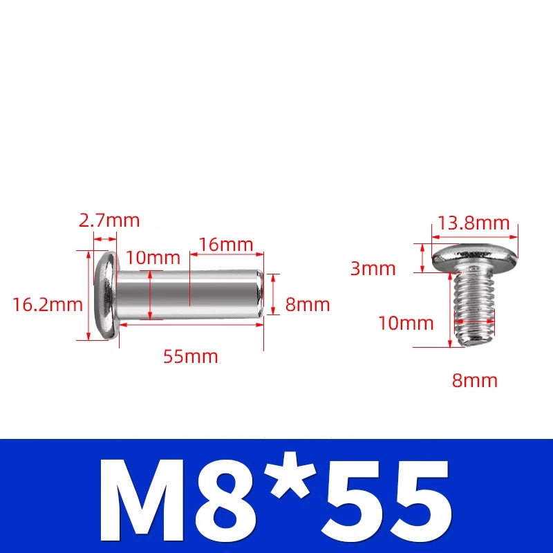 Socket Cap Head Screws 304 Stainless Steel — M2 M3 M4 M5 M6 M8 Hex Allen Bolt