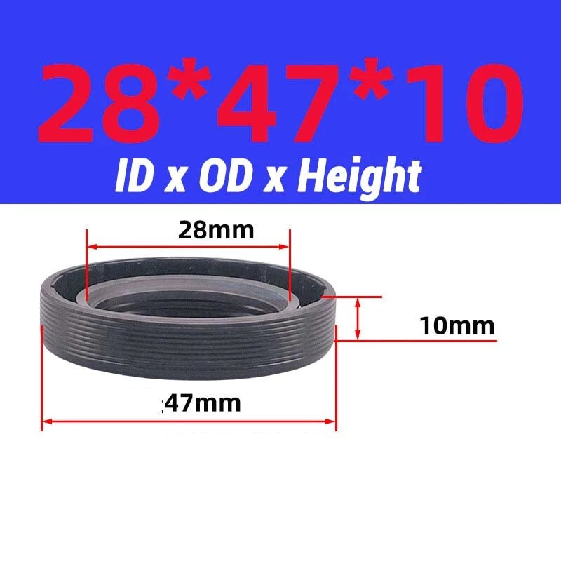 Oil Seal Metric Size Rotary Shaft Seal ID 8-38 mm TC FB Skeleton Oil Seal Rings