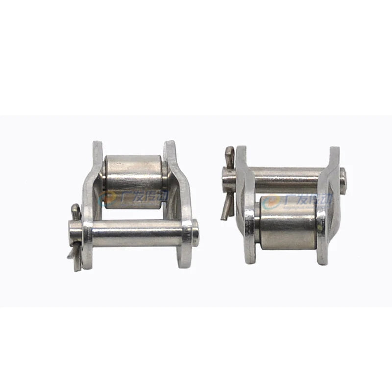#25 #35 #40 #50 #60 #80 Simplex Roller Chain Full & Half Connecting Link 1/4"-1"