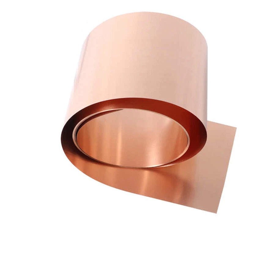 Pure Copper Sheet Roll Thick 0.05mm-1mm, Width 100-400mm Copper Foil Plate Strip - HomeDIYer