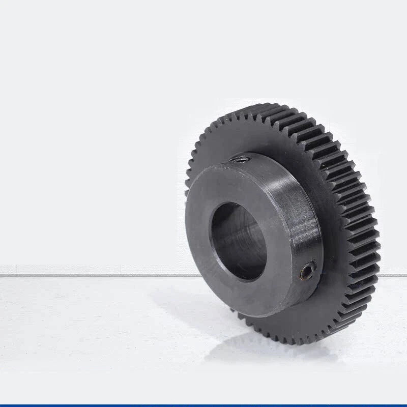 Spur Gears Pinion Gear 1 Mod Transmission Gear With Step 60T-90T Teeth 45# Steel