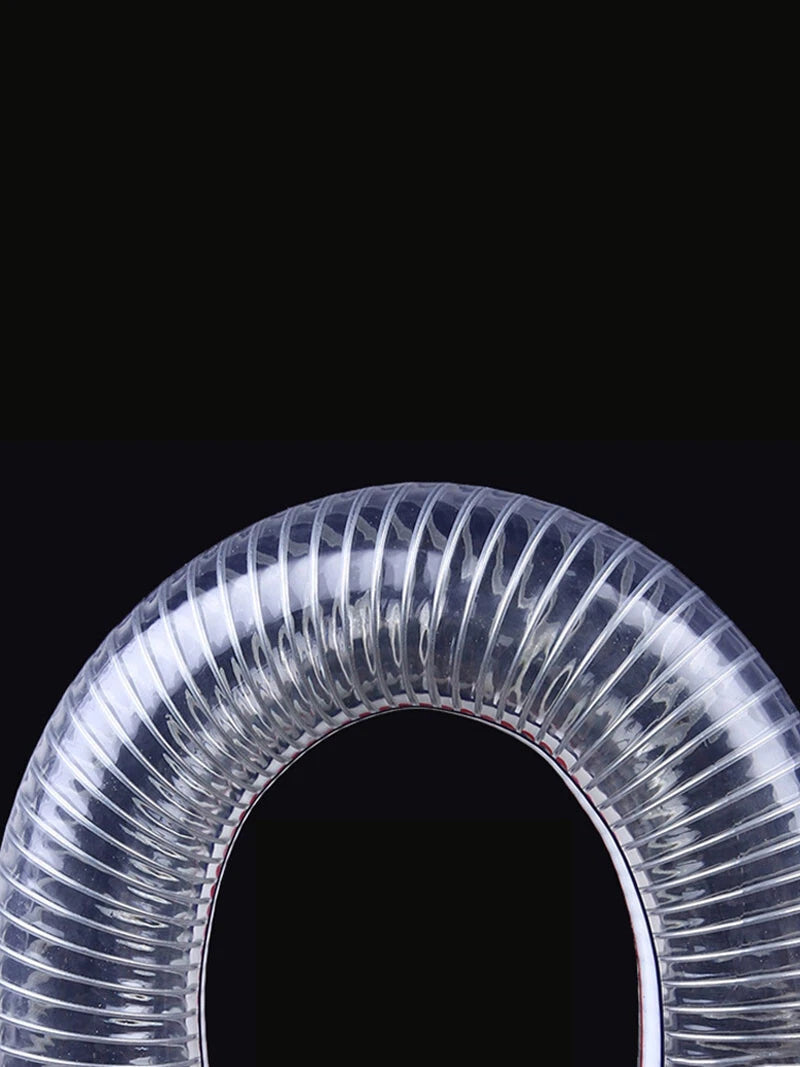 PVC Transparent Steel Wire Reinforced Pipe — ID 10–150mm / OD 15–165mm