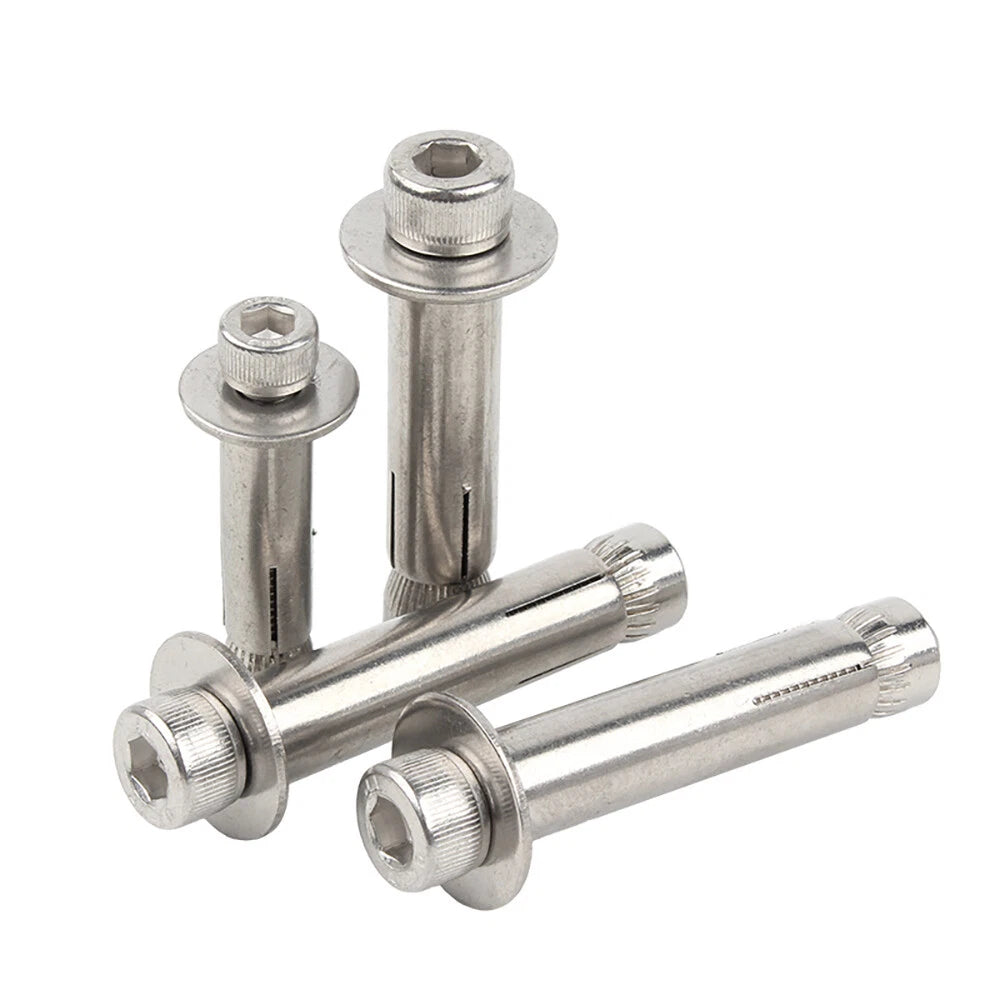 Stainless Steel Concrete Anchor Bolts — M6 M8 M10 M12 Socket Expansion Bolts for Masonry