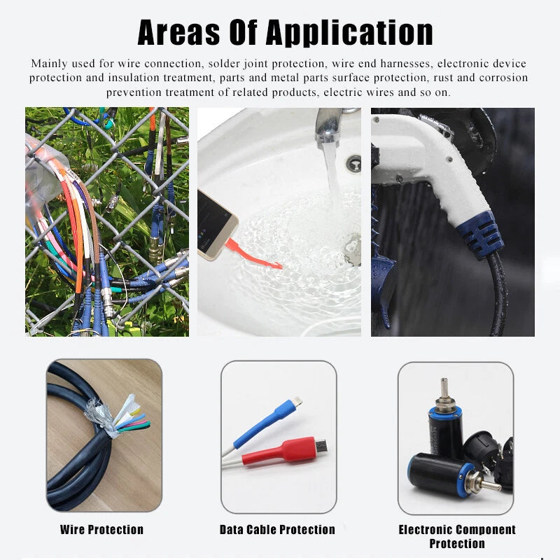 Black 3:1 Heat Shrink Tubing Adhesive Lined – Φ50mm Dual Wall Cable Sleeving