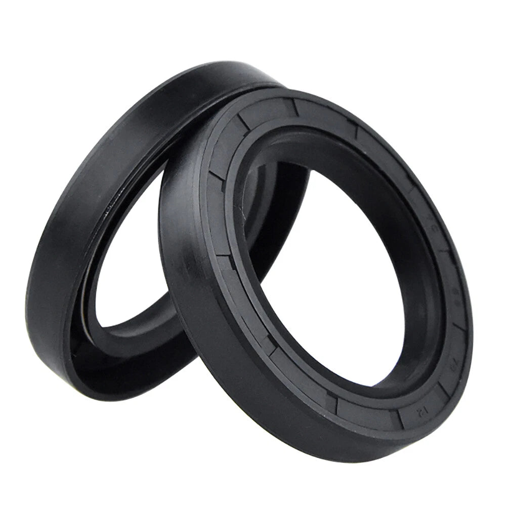 TC NBR Skeleton Oil Seal Rings Double Lip Sealing ID 38~55mm, for Rotation Shaft