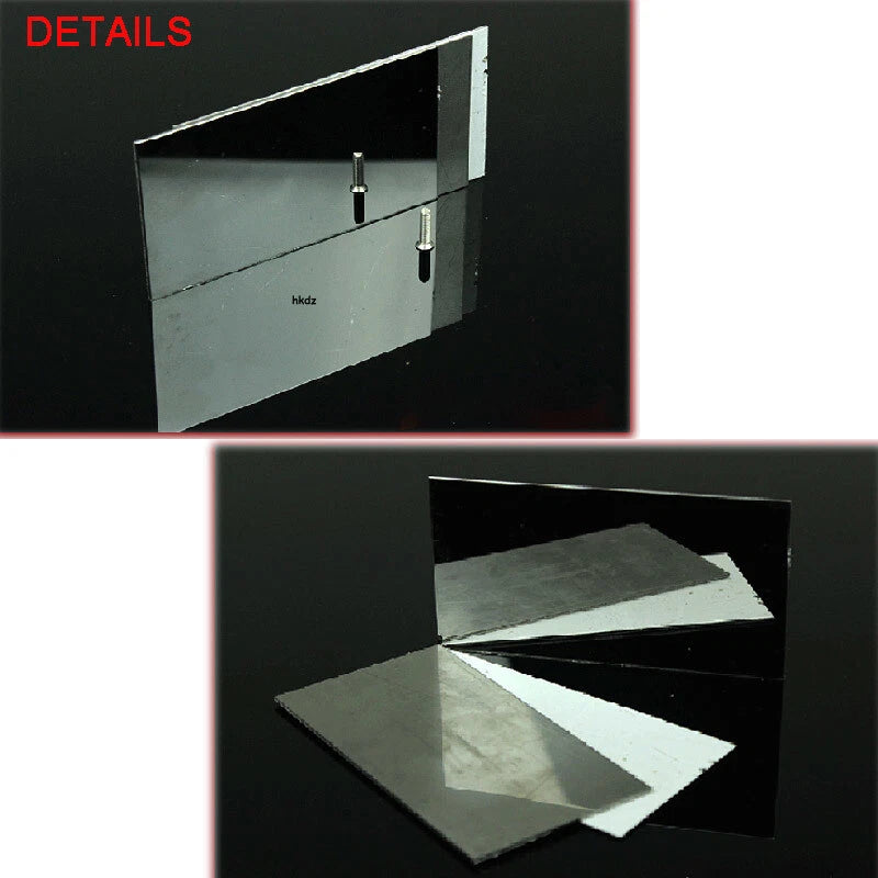 Thick 1mm-3mm 8K Mirror Stainless Steel Sheet Polished Bright Plate 100*100mm