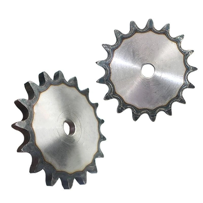 06B 08B 10A Roller Flat Chain Sprockets Chain Drive Pilot Sprocket 30 - 45 Tooth