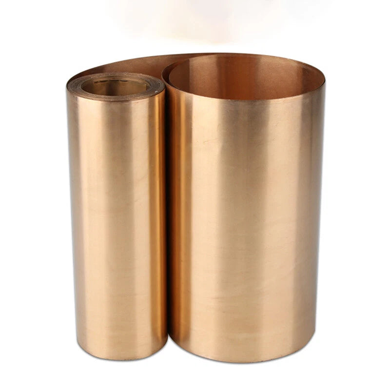 Beryllium Copper Alloy Sheet Plate BeCu Metal Panel 0.2/0.3/0.4/0.5/0.6/0.8/1mm