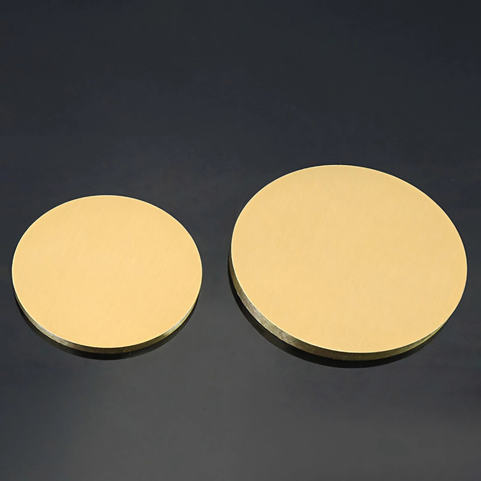 Solid Round Brass Sheet Pure Plate Blanks Metal Discs Dia 10-200mm Thick 1.2-3mm