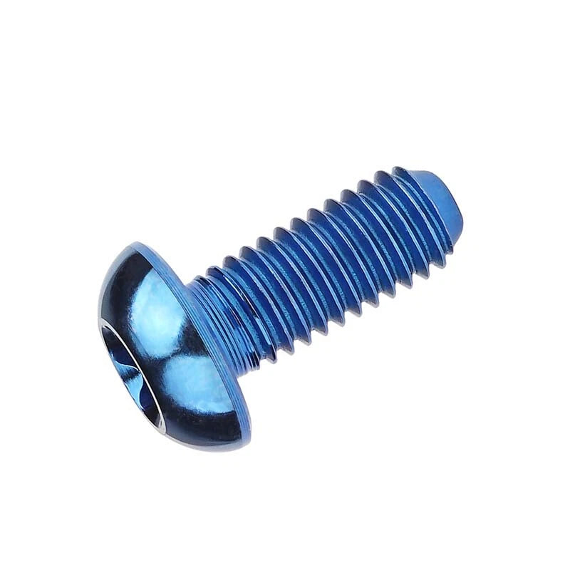 Titanium Bolt M5x10mm 12mm Round Head Screws TORX Ti Machine Bolts Metric
