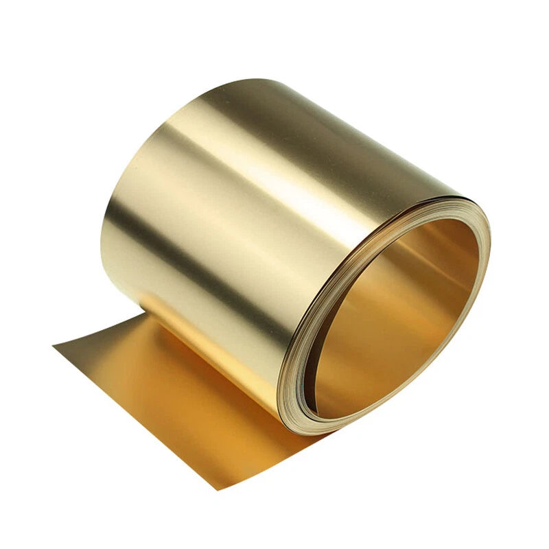 C17200 Beryllium Bronze Beryllium Copper Sheet Metal Foil Coil Thick 0.08mm-2mm
