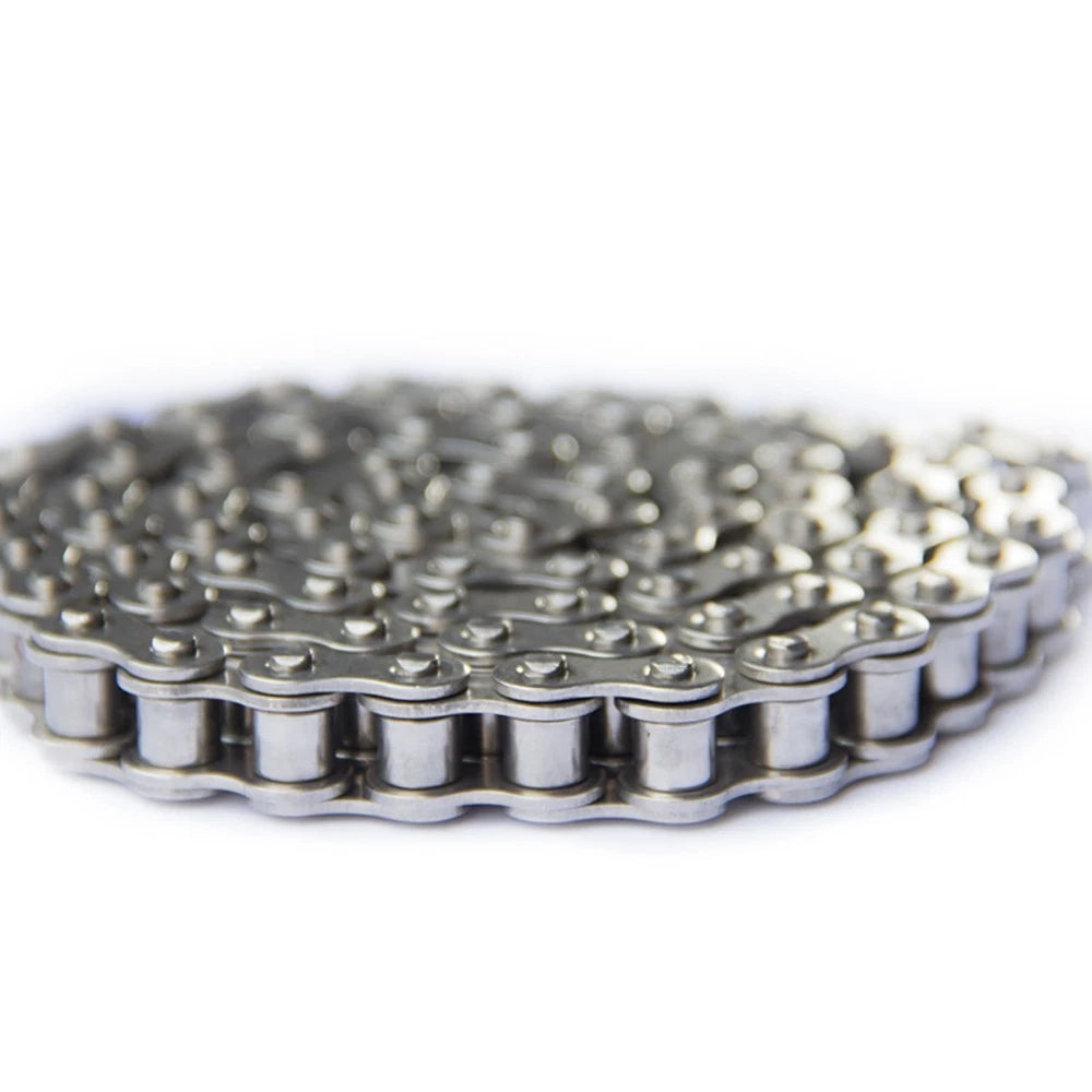Roller Chain Simplex Duplex Chain 304 Stainless Steel 06C 08A 10A 12B 16 20B 24A