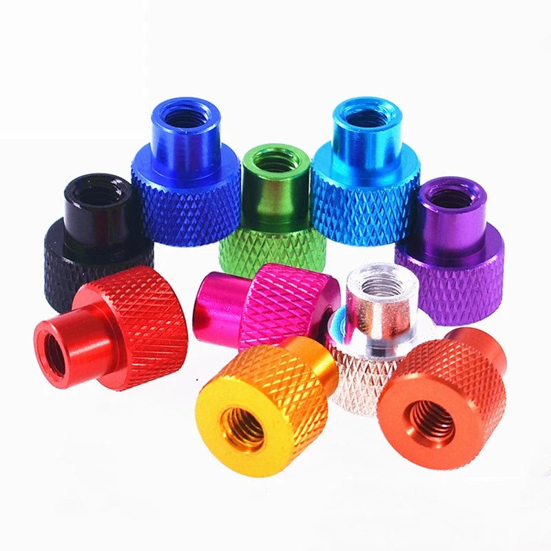 UNC Knurled Thumb Screws – Aluminum Alloy Hand Grip Knob Bolts with Through Hole - HomeDIYer
