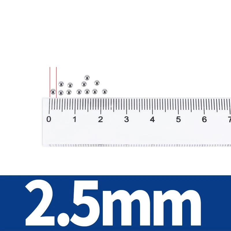 Ball Bearings chrome steel Grade 200 1.5mm 2.5mm 3.5mm 4.5mm 5.5mm 8.5mm 9.5mm